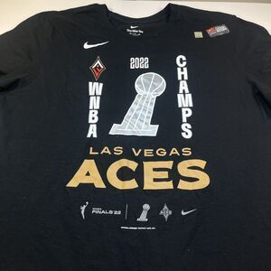 New NIKE LAS VEGAS ACES WNBA BASKETBALL CHAMPS T SHIRT Sz Mens XXL